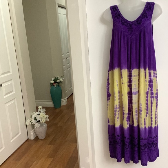 Wevez Rayon Flowy sundress L-XL - Picture 1 of 10